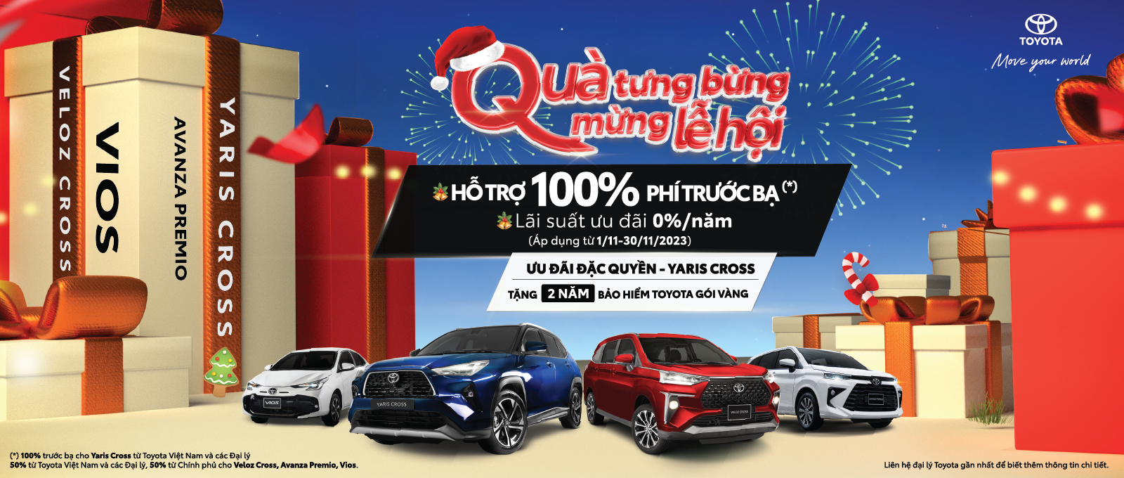 Chương trình khuyến mãi tháng 11 của Toyota Đà Lạt